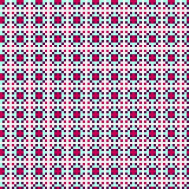 Soyut çapraz desenli üretken hesaplama sanatı çizimi