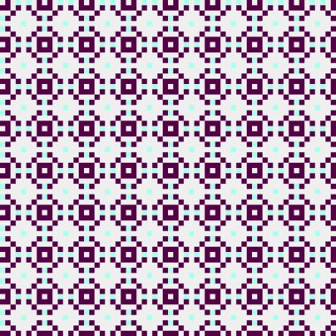 Soyut çapraz desenli üretken hesaplama sanatı çizimi