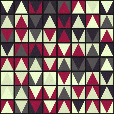 Soyut Geometrik Desen Üretken hesaplama sanatı, vektör illüstrasyonu