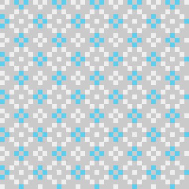 Üretken hesaplama dokusuna sahip soyut geometrik desen