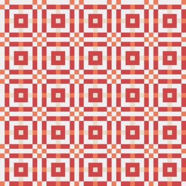 Soyut çapraz desenli üretken hesaplama sanatı çizimi