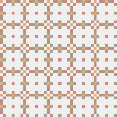 Soyut çapraz desenli üretken hesaplama sanatı çizimi