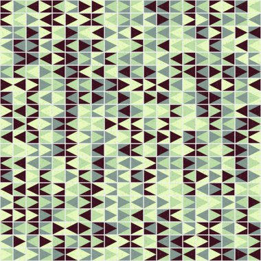 Soyut Geometrik Desen Üretken hesaplama sanatı, vektör illüstrasyonu