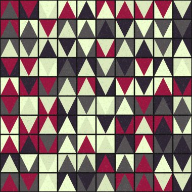 Soyut Geometrik Desen Üretken hesaplama sanatı, vektör illüstrasyonu