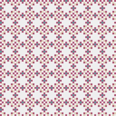 Üretken hesaplama dokusuna sahip soyut geometrik desen