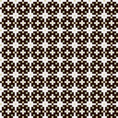 Soyut çapraz desenli üretken hesaplama sanatı çizimi 