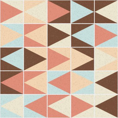 Üretken hesaplama dokusuna sahip soyut geometrik desen