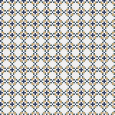 Soyut çapraz desenli üretken hesaplama sanatı çizimi