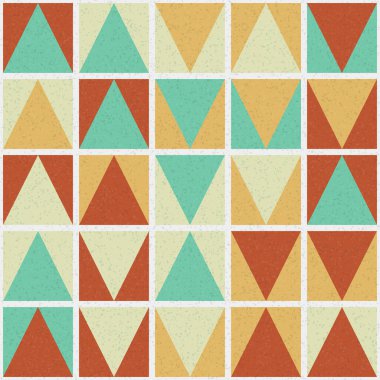 Soyut Geometrik Desen Üretken hesaplama sanatı, vektör illüstrasyonu