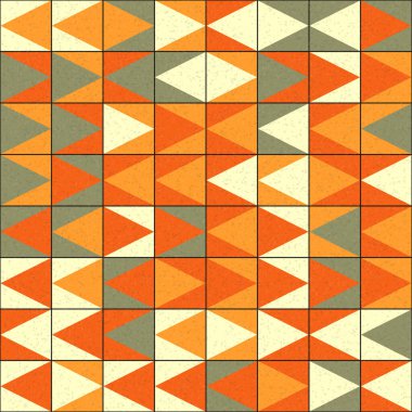 Soyut Geometrik Desen Üretken hesaplama sanatı, vektör illüstrasyonu