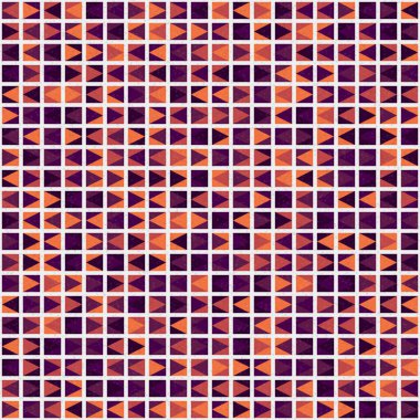 Soyut Geometrik Desen Üretken hesaplama sanatı, vektör illüstrasyonu