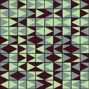 Soyut Geometrik Desen Üretken hesaplama sanatı, vektör illüstrasyonu