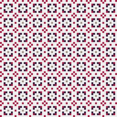 Üretken hesaplama dokusuna sahip soyut geometrik desen