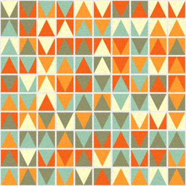 Soyut Geometrik Desen Üretken hesaplama sanatı, vektör illüstrasyonu