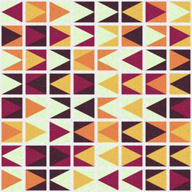 Üretken hesaplama dokusuna sahip soyut geometrik desen