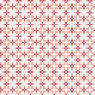 Soyut çapraz desenli üretken hesaplama sanatı çizimi