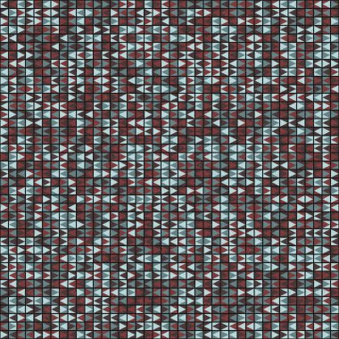 Soyut Geometrik Desen Üretken hesaplama sanatı, vektör illüstrasyonu