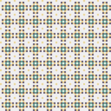 Soyut çapraz desenli üretken hesaplama sanatı çizimi