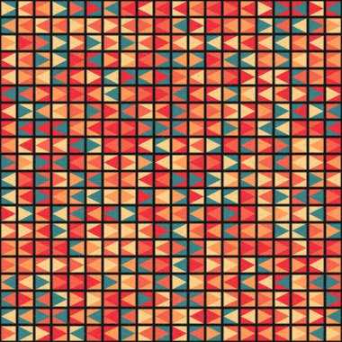 Üretken hesaplama dokusuna sahip soyut geometrik desen