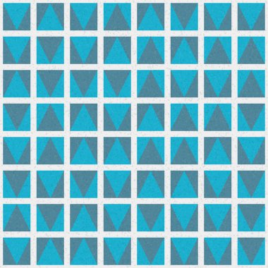 Soyut Geometrik Desen Üretken hesaplama sanatı, vektör illüstrasyonu