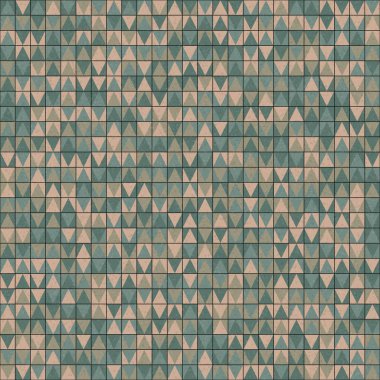 Üretken hesaplama dokusuna sahip soyut geometrik desen