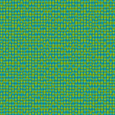 Üretken hesaplama dokusuna sahip soyut geometrik desen