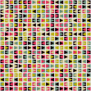 Soyut Geometrik Desen Üretken hesaplama sanatı, vektör illüstrasyonu