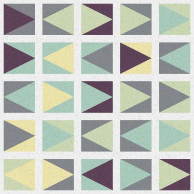 Üretken hesaplama dokusuna sahip soyut geometrik desen