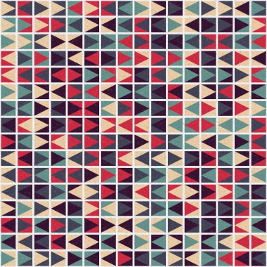 Soyut Geometrik Desen Üretken hesaplama sanatı, vektör illüstrasyonu