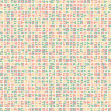 Soyut Geometrik Desen Üretken hesaplama sanatı, vektör illüstrasyonu