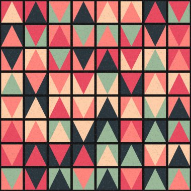 Üretken hesaplama dokusuna sahip soyut geometrik desen