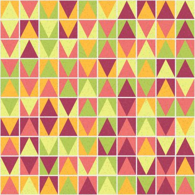 Soyut Geometrik Desen Üretken hesaplama sanatı, vektör illüstrasyonu