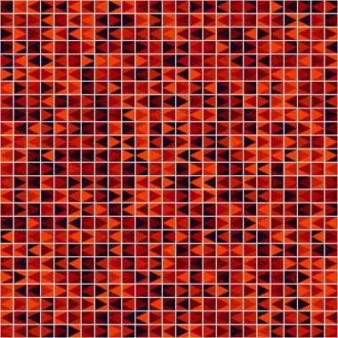 Soyut Geometrik Desen Üretken hesaplama sanatı, vektör illüstrasyonu