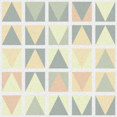 Soyut Geometrik Desen Üretken hesaplama sanatı, vektör illüstrasyonu