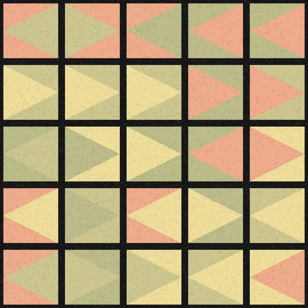 Soyut Geometrik Desen Üretken hesaplama sanatı, vektör illüstrasyonu