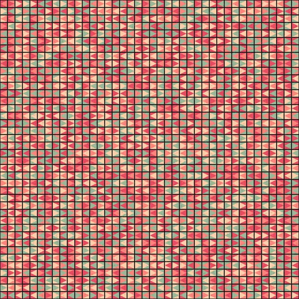 Abstract Geometric Pattern Generative Computational Art Vector Illustration — Vetor de Stock