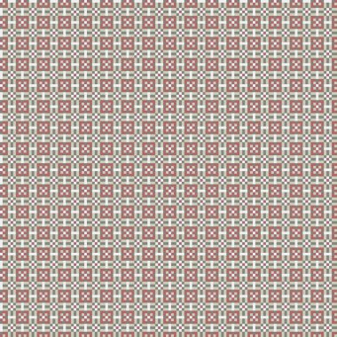 Soyut çapraz desenli üretken hesaplama sanatı çizimi