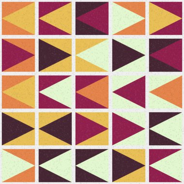 Üretken hesaplama dokusuna sahip soyut geometrik desen