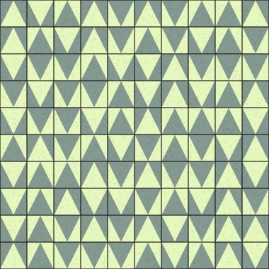 Üretken hesaplama dokusuna sahip soyut geometrik desen