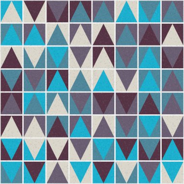 Üretken hesaplama dokusuna sahip soyut geometrik desen