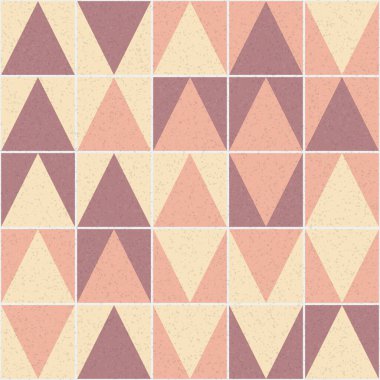 Üretken hesaplama dokusuna sahip soyut geometrik desen