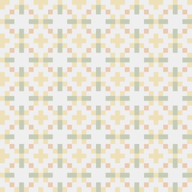 Soyut çapraz desenli üretken hesaplama sanatı çizimi 