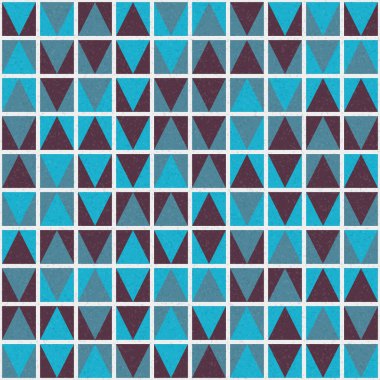 Soyut Geometrik Desen Üretken hesaplama sanatı, vektör illüstrasyonu