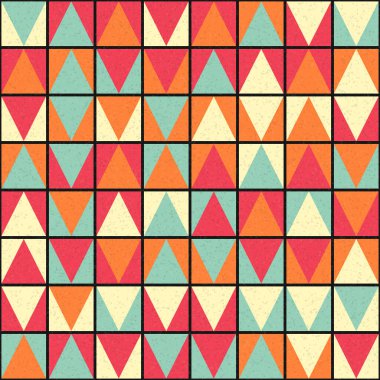 Üretken hesaplama dokusuna sahip soyut geometrik desen