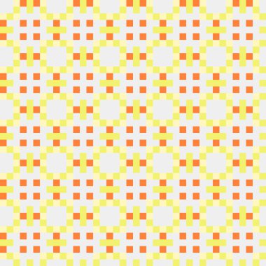 Soyut çapraz desenli üretken hesaplama sanatı çizimi 