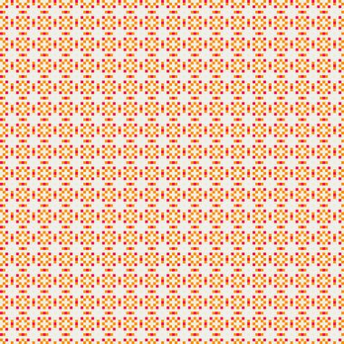 Soyut çapraz desenli üretken hesaplama sanatı çizimi 