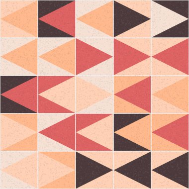 Soyut Geometrik Desen Üretken hesaplama sanatı, vektör illüstrasyonu