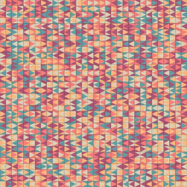 Üretken hesaplama dokusuna sahip soyut geometrik desen