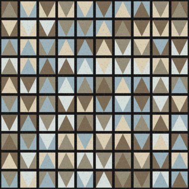 Soyut Geometrik Desen Üretken hesaplama sanatı, vektör illüstrasyonu