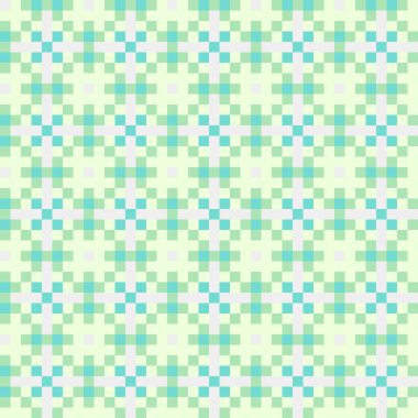 Soyut çapraz desenli üretken hesaplama sanatı çizimi